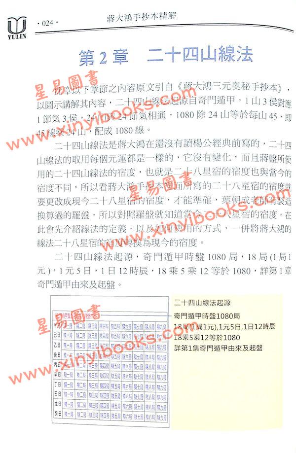 詹锦幸：蒋大鸿手抄本精解（育林74）